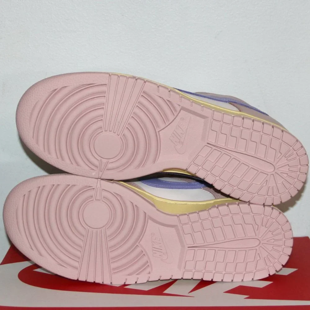 Nike Dunk Low Pink Oxford Shoes Womens 10